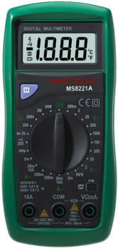 Мультиметр MS-8221A - TechSolut — Измерительное и паяльное оборудование оптом | Доставка по России