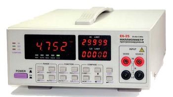 Миллиомметр Е6-25 - TechSolut — Измерительное и паяльное оборудование оптом | Доставка по России