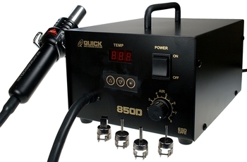Quick-850D ESD термовоздушная станция - TechSolut — Измерительное и паяльное оборудование оптом | Доставка по России