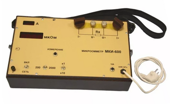 Микроомметр МКИ-600 - TechSolut — Измерительное и паяльное оборудование оптом | Доставка по России