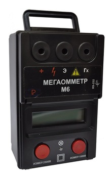Мегаомметр М6 - TechSolut — Измерительное и паяльное оборудование оптом | Доставка по России