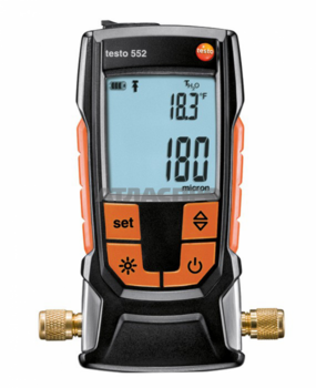 Testo 552 - Цифровой вакуумметр - TechSolut — Измерительное и паяльное оборудование оптом | Доставка по России