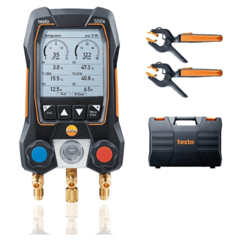 Умный цифровой манометрический коллектор Testo-550s - TechSolut — Измерительное и паяльное оборудование оптом | Доставка по России