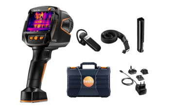 Тепловизор Testo-883 с объективами (30°×23°) и (12°×9°) - TechSolut — Измерительное и паяльное оборудование оптом | Доставка по России