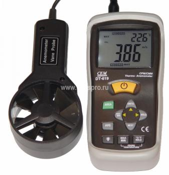 Анемометр DT-619 - Измерительные приборы, приборы контроля