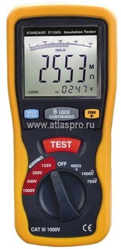 Мегаомметр DT-5505 - TechSolut — Измерительное и паяльное оборудование оптом | Доставка по России