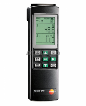 Testo-645 термовлагомер - TechSolut — Измерительное и паяльное оборудование оптом | Доставка по России