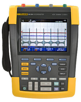 Осциллограф-мультиметр Fluke-190-502 - TechSolut — Измерительное и паяльное оборудование оптом | Доставка по России