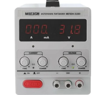 Источник питания Мегеон-31303 - TechSolut — Измерительное и паяльное оборудование оптом | Доставка по России