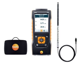 Testo-440 комплект с обогреваемой струной (0563 4400) - TechSolut — Измерительное и паяльное оборудование оптом | Доставка по России