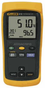 Fluke 51-II термометр лабораторный - TechSolut — Измерительное и паяльное оборудование оптом | Доставка по России